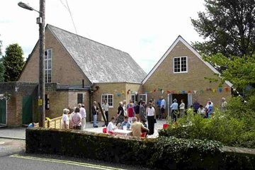 Opening event of new small hall, July 2009